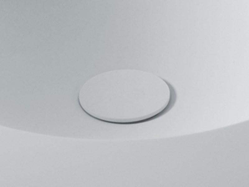 Solid S Pop-up afvoerplug solid surface rond SOLSP1001